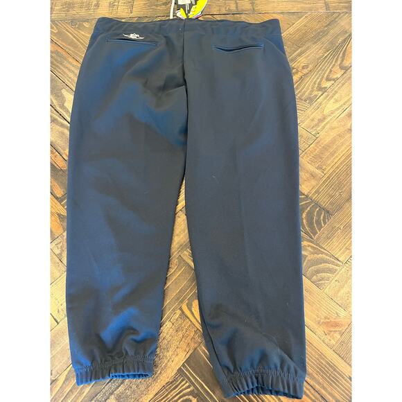 Easton Navy White Athletic Active Softball Pants Women XL League Comfy Bundle - Picture 4 of 16